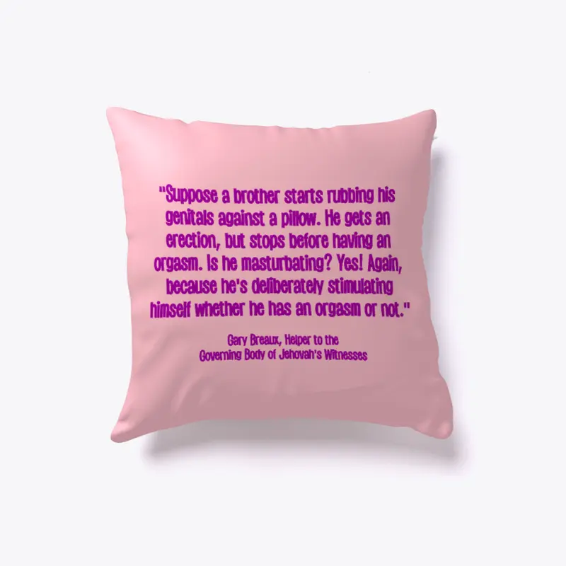 Anti-masturbation pillow